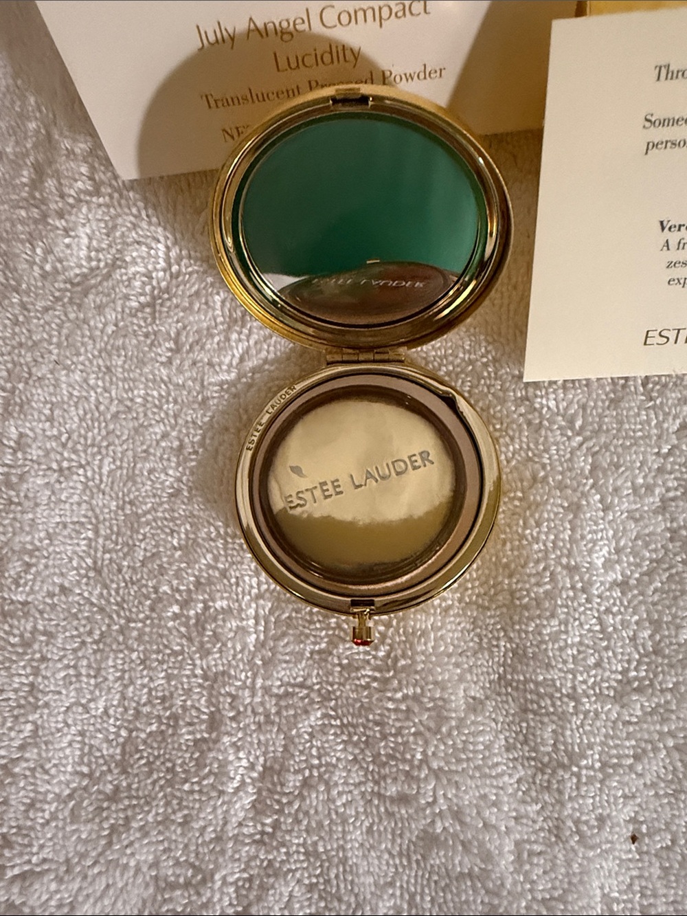Estée Lauder July Angel Compact Lucidity NIB - Picture 5 of 8